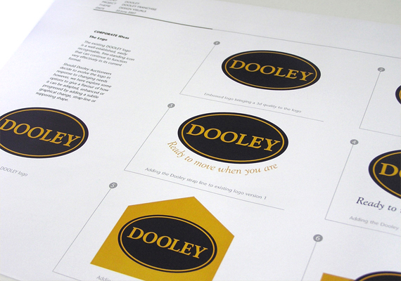 Dooley Auctioneers rebranding pitch document